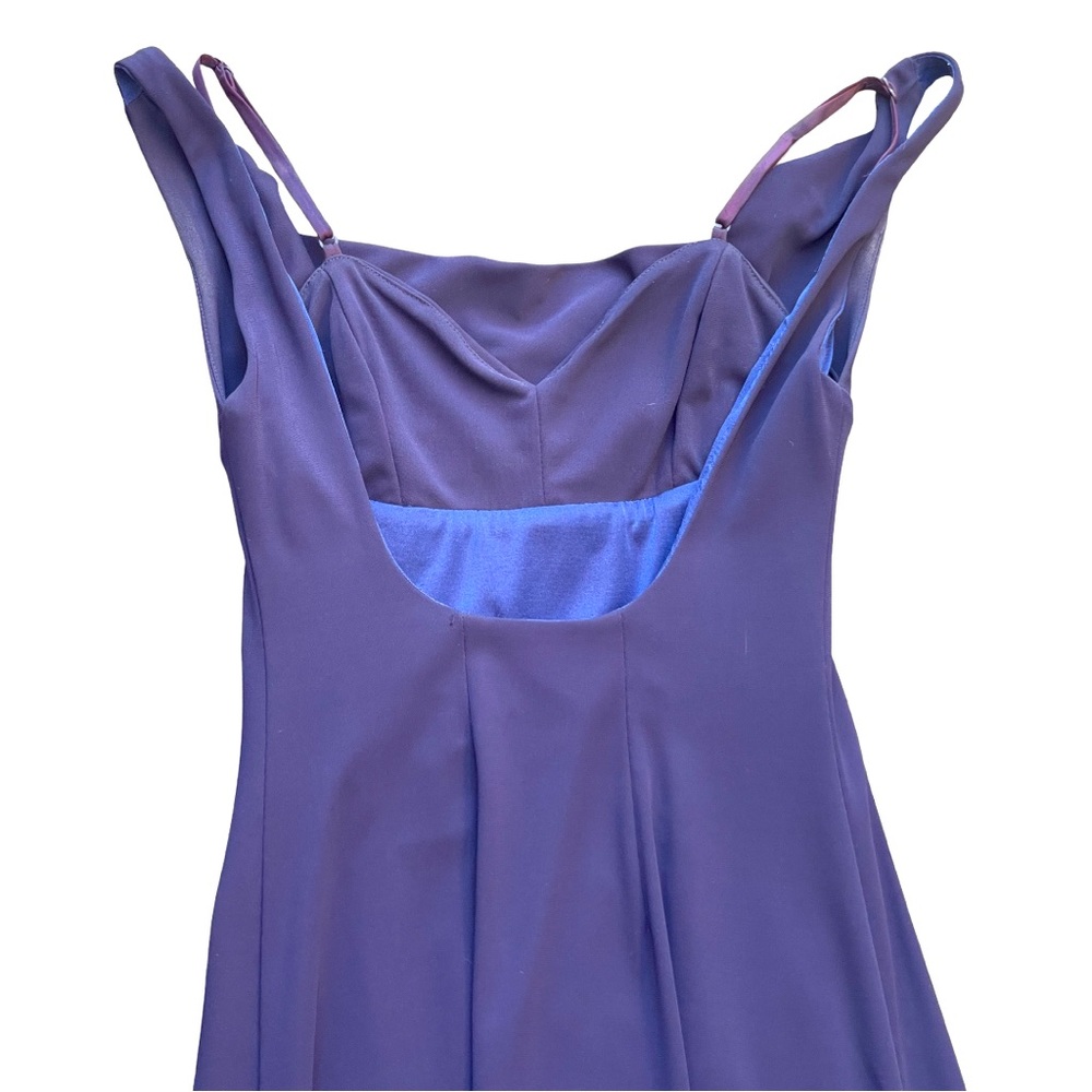 Nicole Miller Navy Formal Dress Sz 2 - Picture 5 of 7